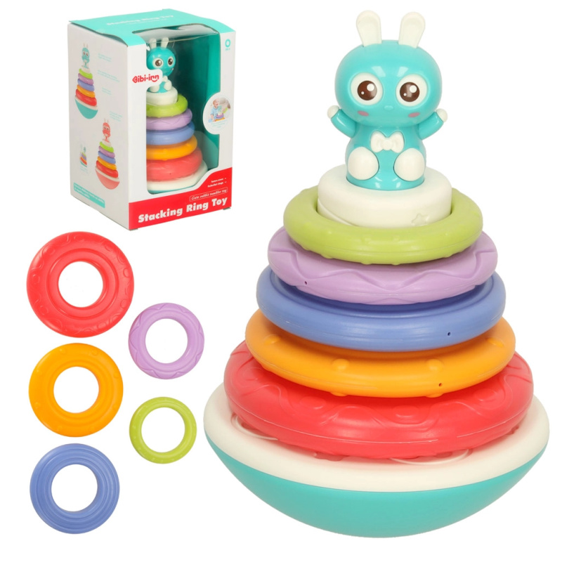Creative Corner bublinová stojící senzorická hračka Bibi inn modrá