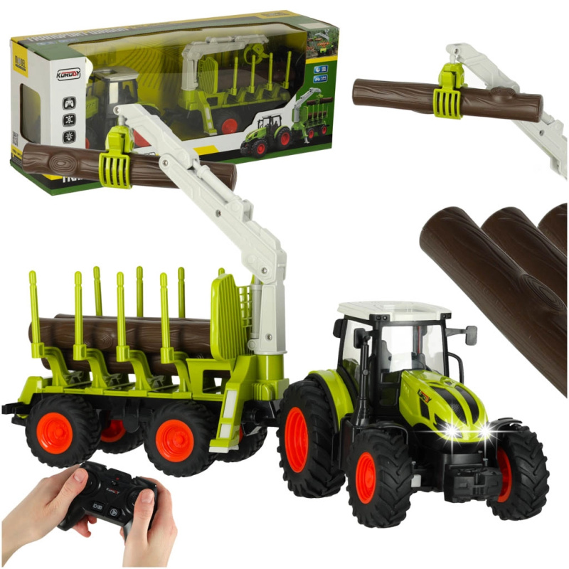 RC traktor s podnožníkem