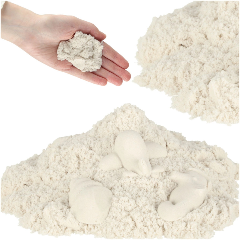 Piasek kinetyczny červený v sáčku 1kg