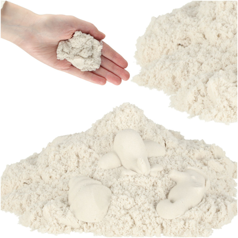 Piasek kinetyczny červený v sáčku 1kg