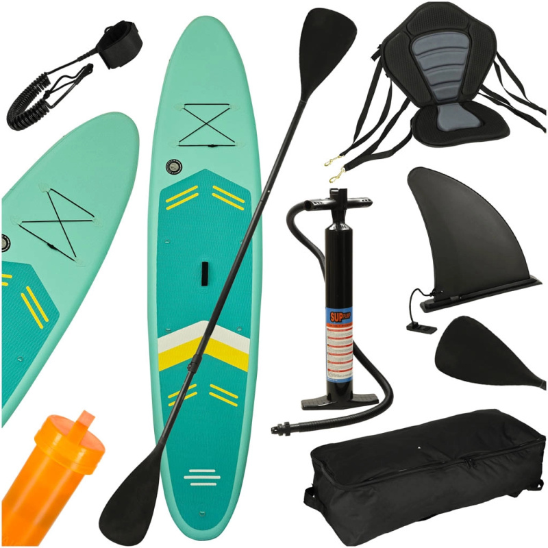 Paddleboard nafukovací 350 cm s příslušenstvím a sedadlem