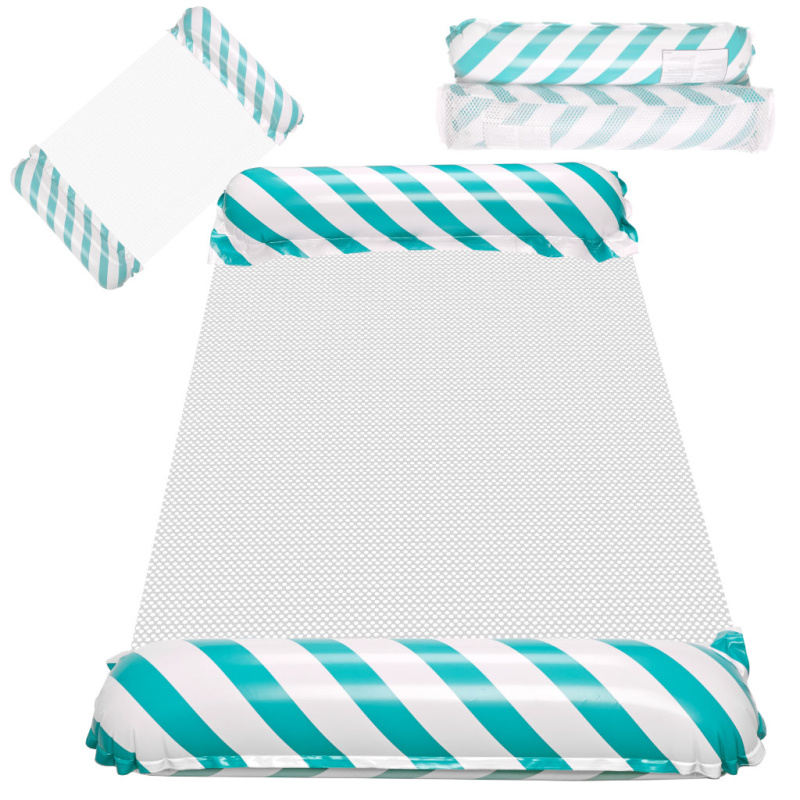 Nafukovací Plážový Vodní Houpací Lehátko Modré