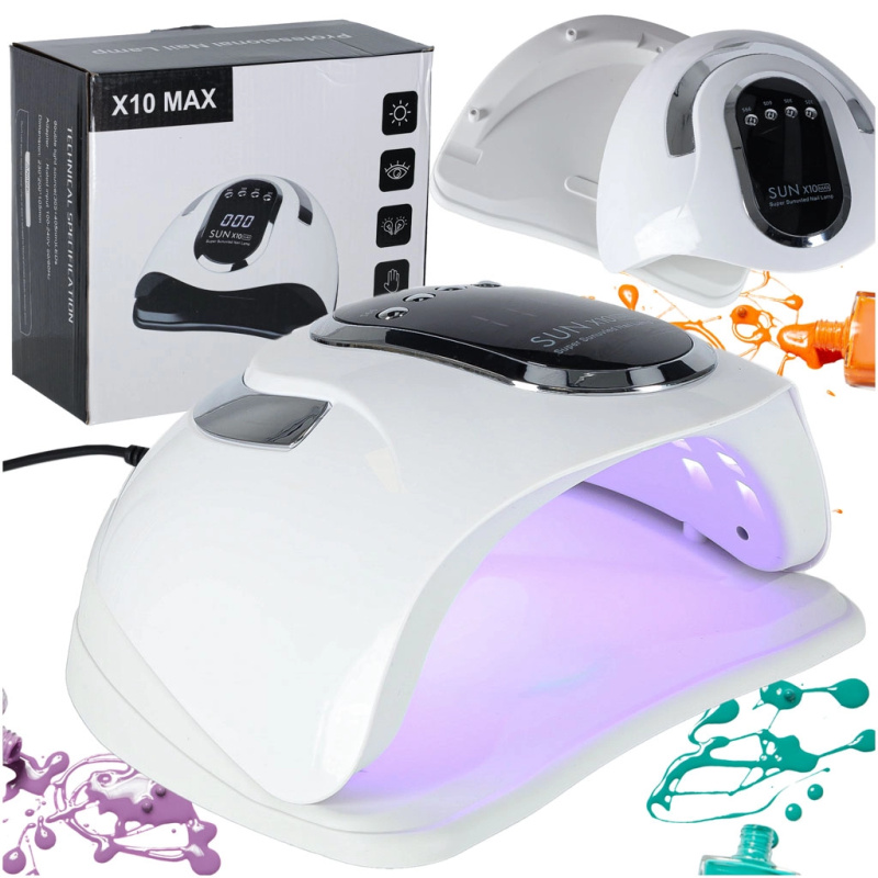 uv/led lampa na nehty SUN X5, 150 w, 45 led pro gel lak a gely