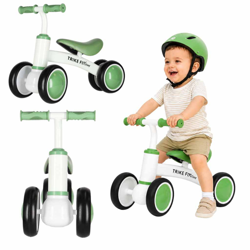 Dětské odrážedlo Trike Fix Tiny V2 zelené