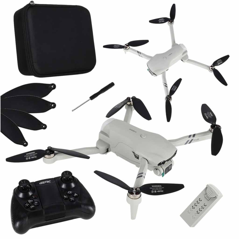 Dron 4DRC F10 s FPV Wi‑Fi kamerou a LED osvětlením