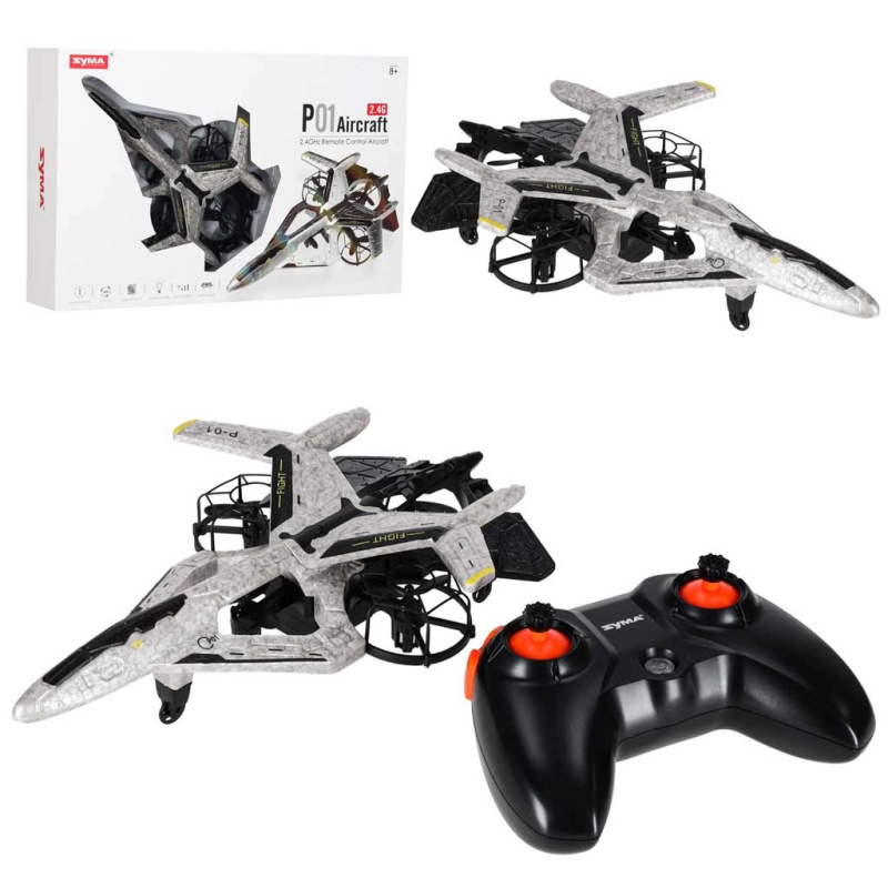 Dron RC Syma P01 s LED osvětlením a 360° akrobacií