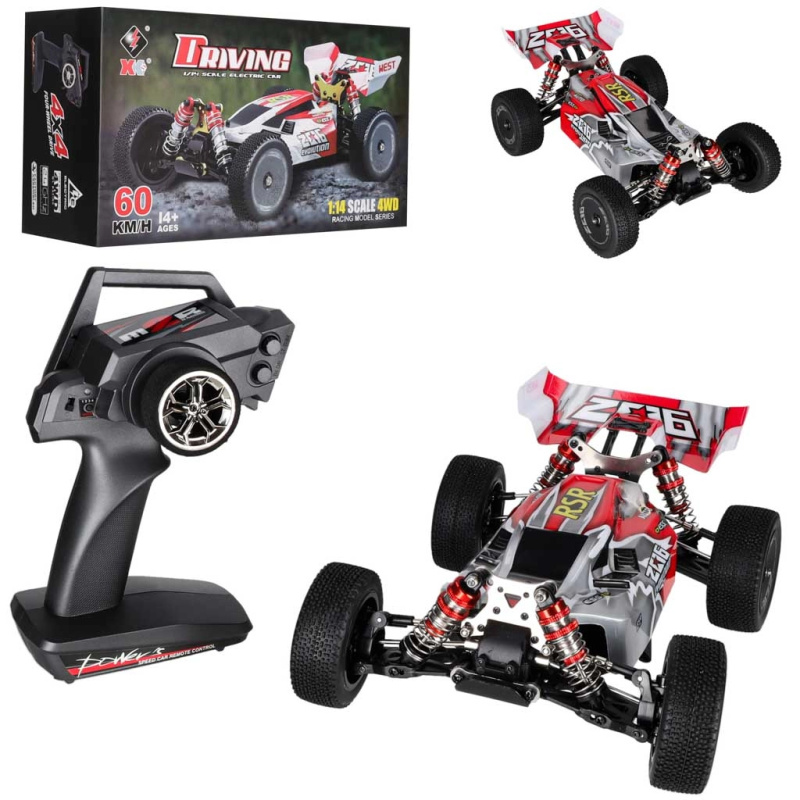 RC buggy WLToys 144001 1:14 4WD off-road 60 km/h