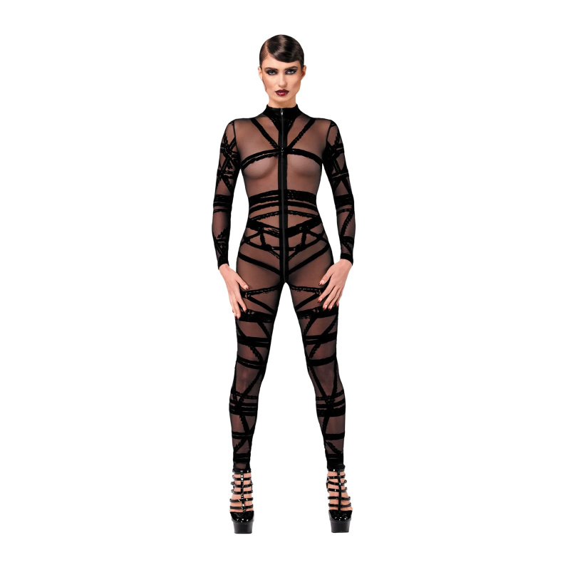 Kombinéza - Catsuit Bondesque L