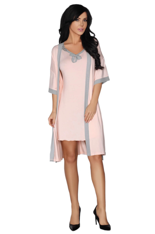 Noční košile Moem - LivCo CORSETTI FASHION Růžová L/XL