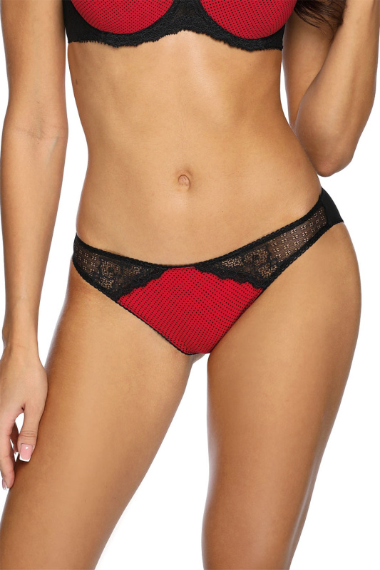 Tanga Vena VS-446/453 Barva: Červená, Velikost: XL