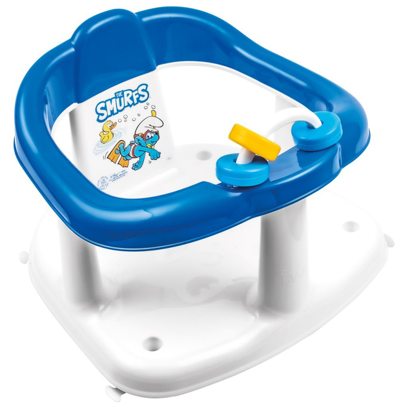 Maltex Sedátko do vany The Smurfs - bílá/modrá