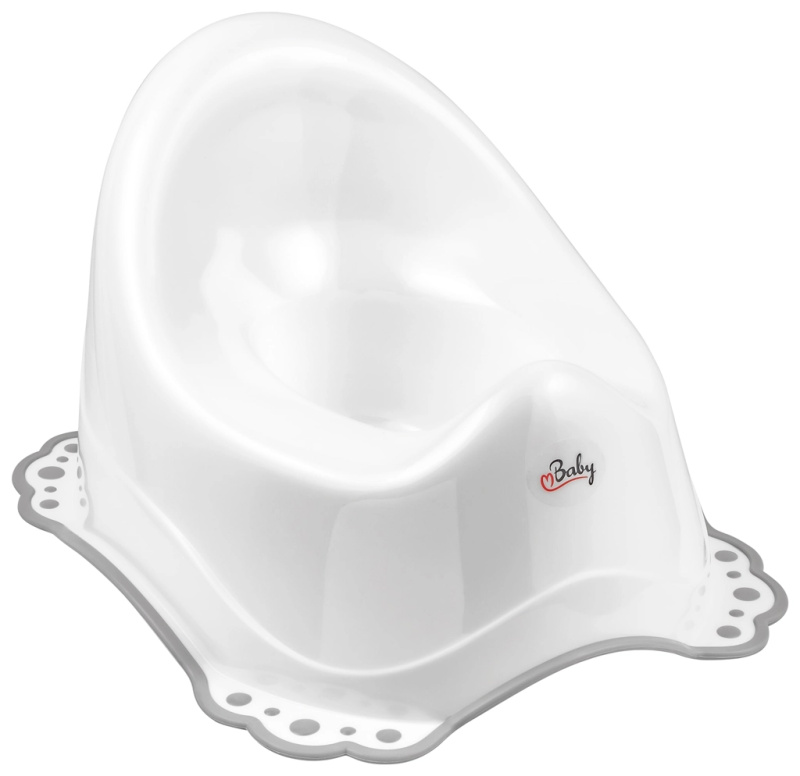 Maltex nočník s protiskluzem Classic, bílý