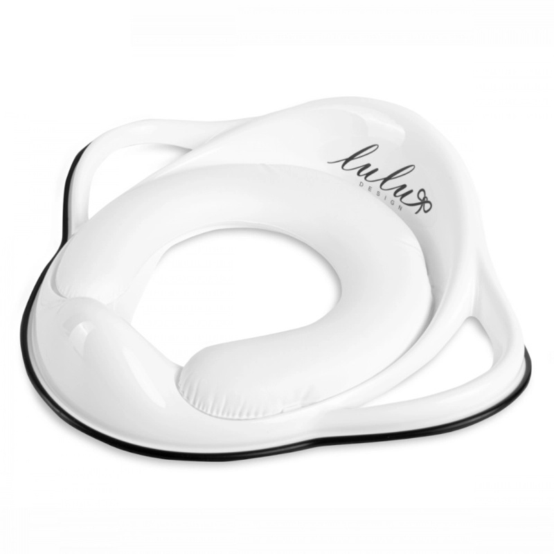 Maltex měkká redukce na WC s úchyty Lulu bílá