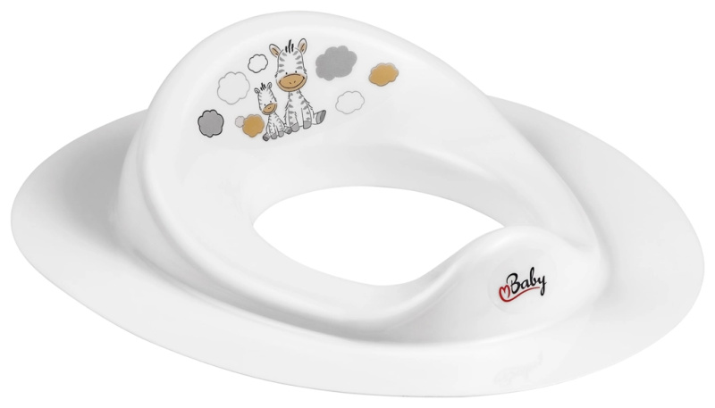 Maltex Sedátko na WC Zebra - šedá