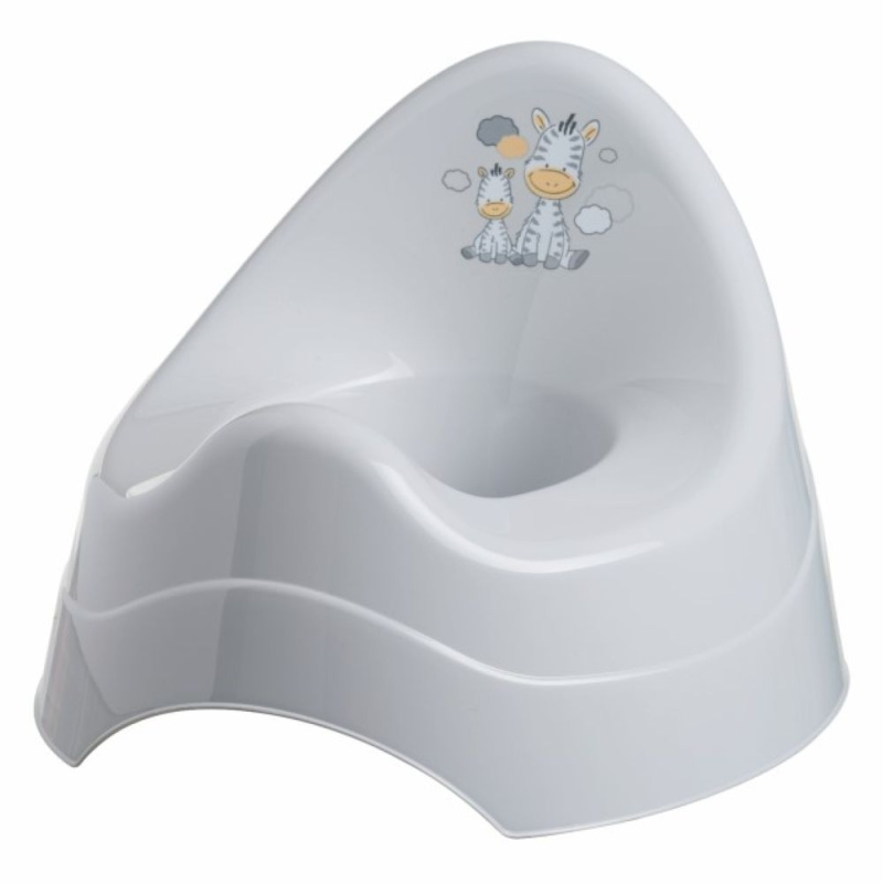 Maltex nočník s hudbou Zebra – bílý