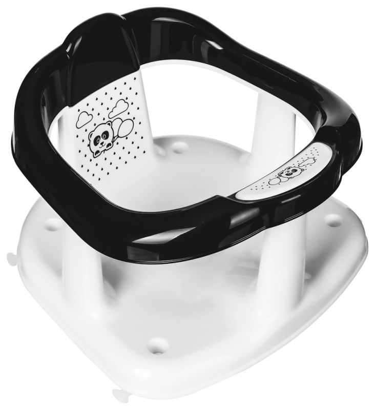 Maltex sedátko do vany Panda bílo‑černé