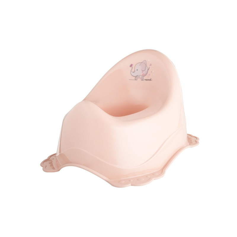 Maltex Nočník protiskluzový Sloník Minimal - peach rose