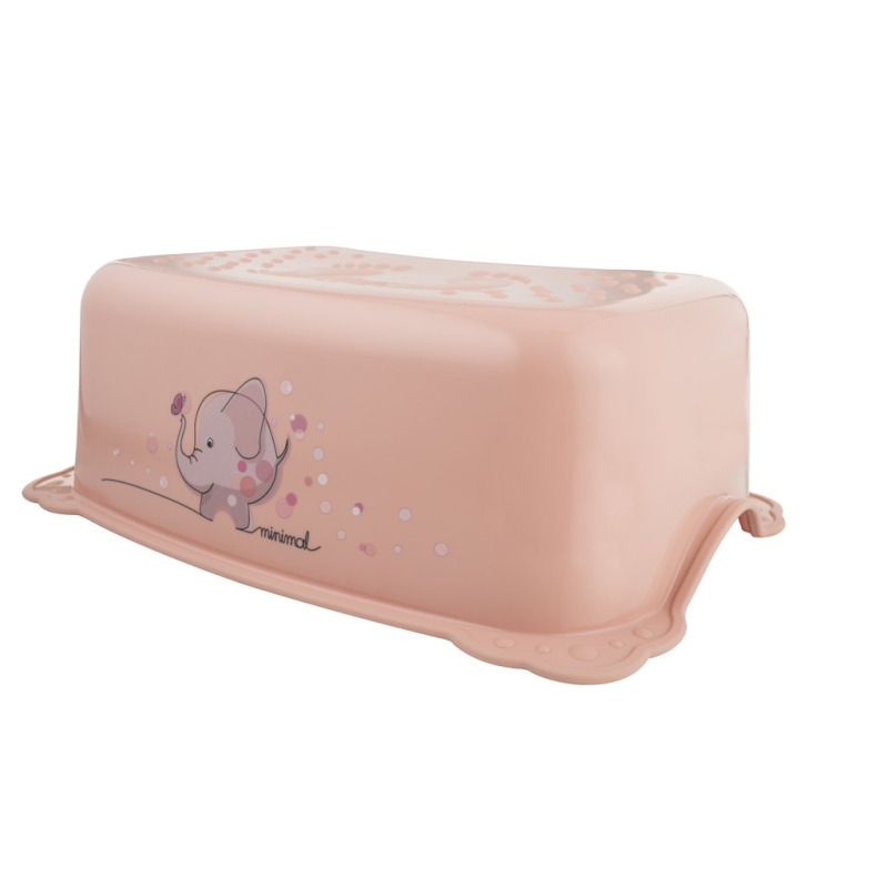 Maltex Stupínek protiskluzový Sloník Minimal - peach rose