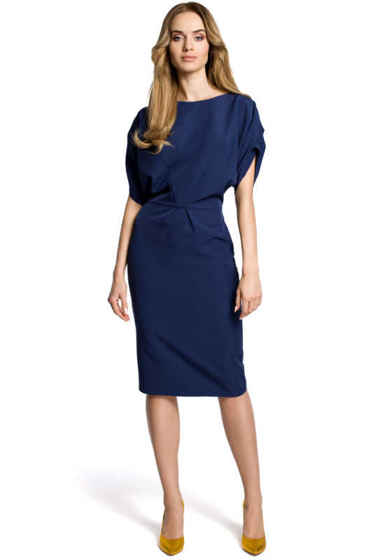 Dámské šaty M364 - Moe tmavě modrá XL-42