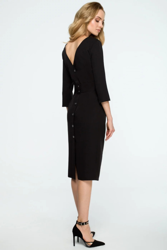 Dámské šaty S119 - Stylove XXL černá