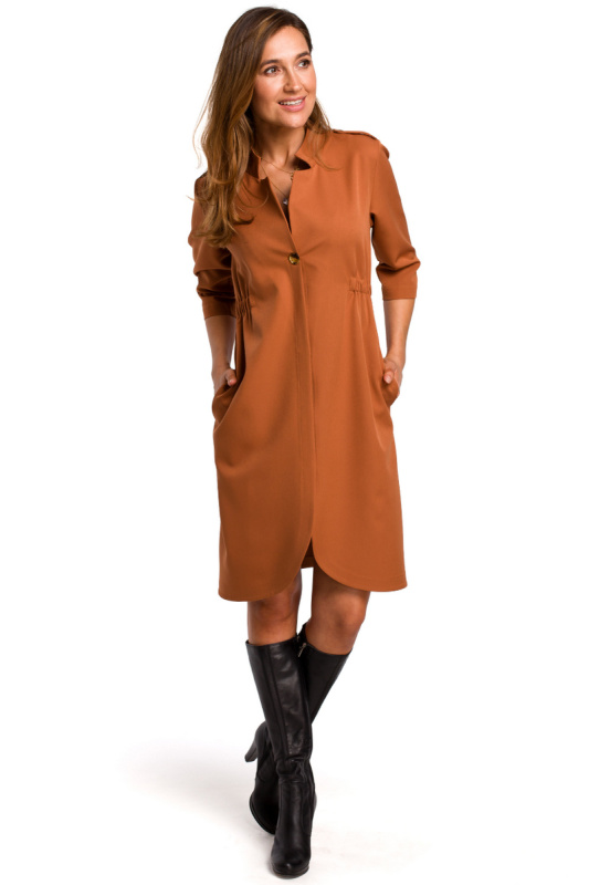 S189 Červené blejzrové šaty EU XXL