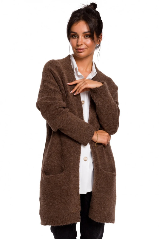 Svetr na zapínání  model 134731 BE Knit L/XL