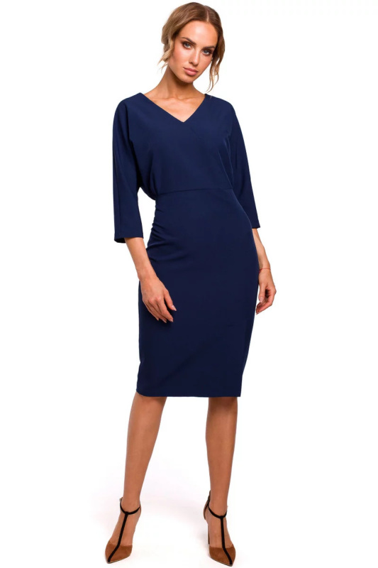 Dámské šaty M464 Navy Blue - Moe navy blue 42/XL