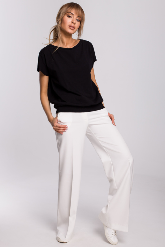 Dámská halenka M498 - černá - Moe EU XXL