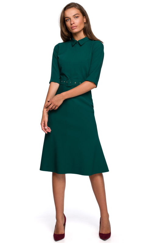 S231 Límcový dres s páskem s přezkou - zelený EU XXL