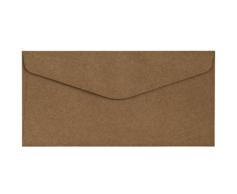Galeria Papieru Ozdobné obálky Nature - DL, 120 g/m2, hnědé, 10 ks