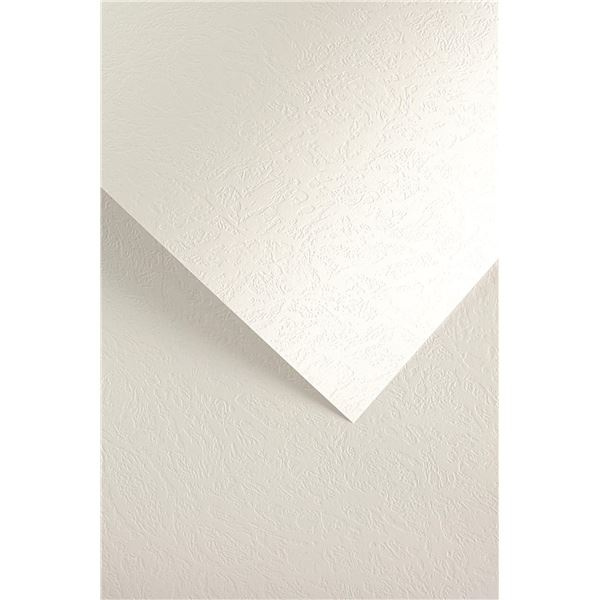 Galeria Papieru Ozdobný papír A4 Leather - 230 g/m2, bílý, 20 listů