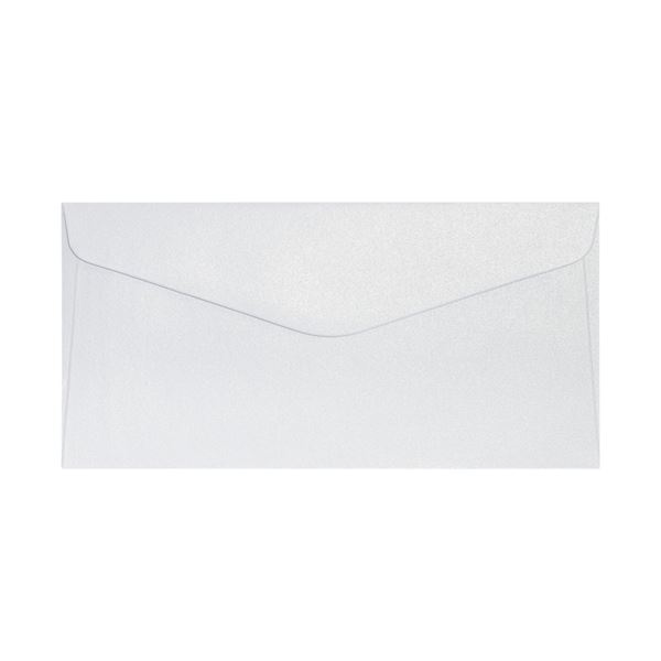 Galeria Papieru Ozdobné obálky Pearl - DL, 150 g/m2, bílé, 10 ks