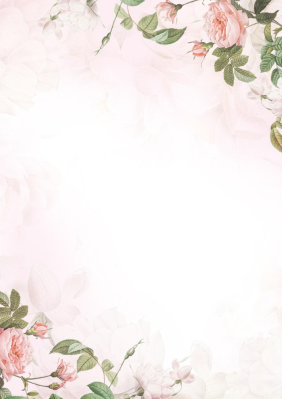 Galeria Papieru Diplom A4 - motiv růžová zahrada 100 g /m2, 50 ks