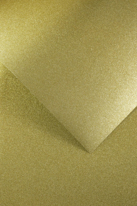 Galeria Papieru Kreativní papír A3 třpytivý  - 210 g/m2, zlatý, 5 ks