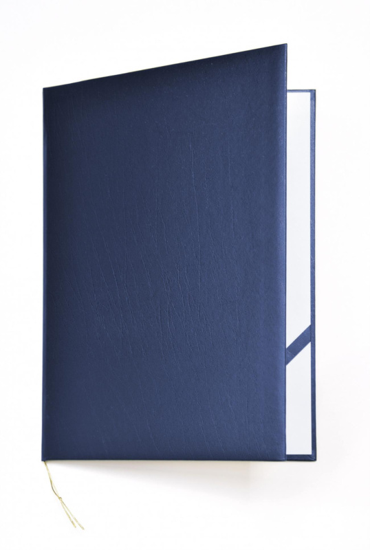 Galeria Papieru Desky uzavíratelné - Elegant, modré, 1 ks