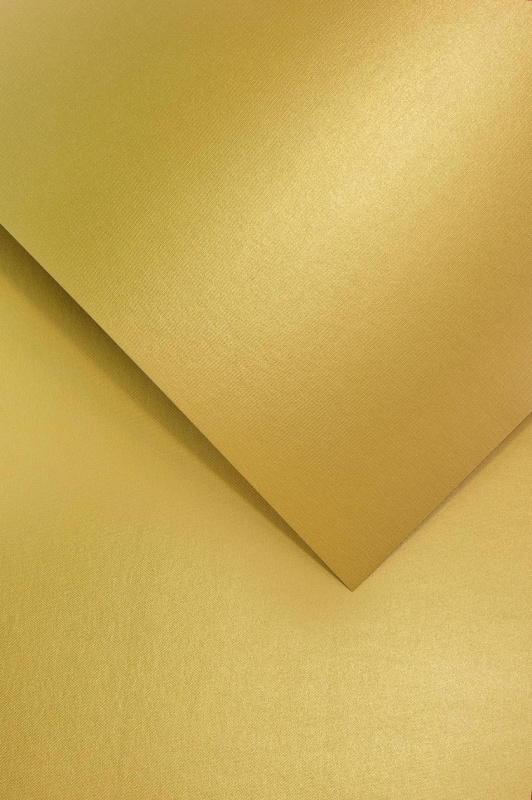 Galeria Papieru Ozdobný papír A4 Iceland - 220 g/m2, antik zlatý, 20 listů