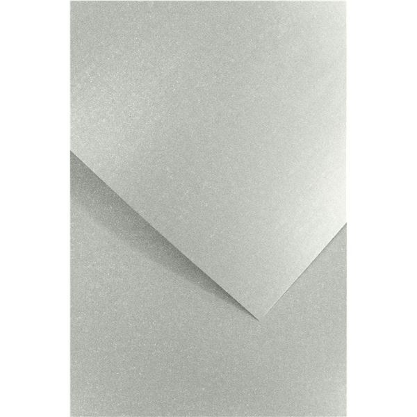 Galeria Papieru Ozdobný papír A4 Millenium - 180 g/m2, stříbrný, 20 listů