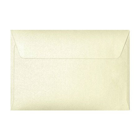 C6 obálky 10ks (120g/m2) perleťové krémové