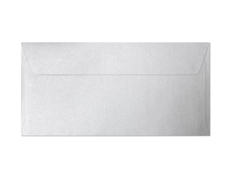 Galeria Papieru Ozdobné obálky Millenium - DL, 120 g/m2, perleťově bílé, 10 ks