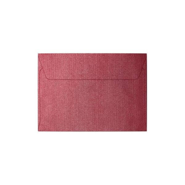 C6 obálky 10ks (120g/m2) perleťové červené
