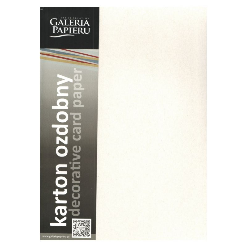 Galeria Papieru Ozdobný papír A4 Nature - 220 g/m2, světle béžový, 20 listů