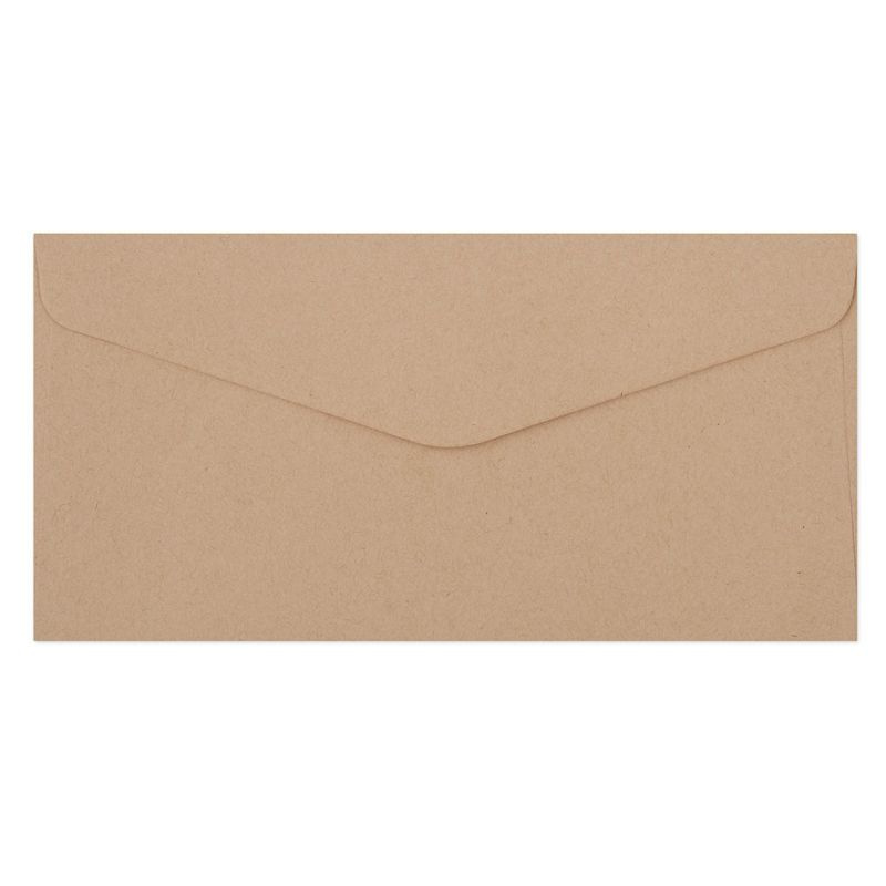 Galeria Papieru Ozdobné obálky Nature - DL, 120 g/m2, tmavě béžové, 10 ks