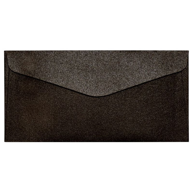 Galeria Papieru Ozdobné obálky Pearl - DL, 150 g/m2, hnědé, 10 ks