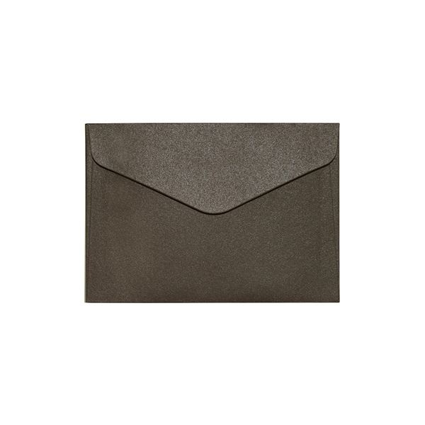 Galeria Papieru Ozdobné obálky Pearl - C6, 150 g/m2, hnědé, 10 ks
