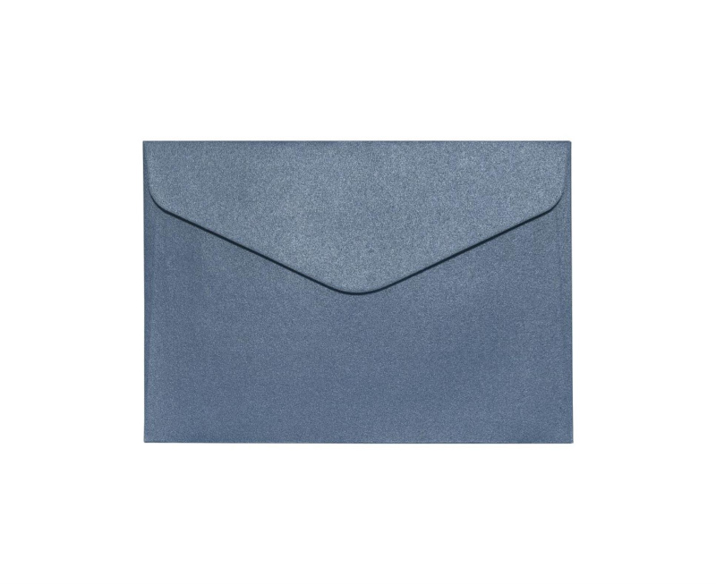 Galeria Papieru Ozdobné obálky Pearl - C6, 150 g/m2, tmavě modré, 10 ks