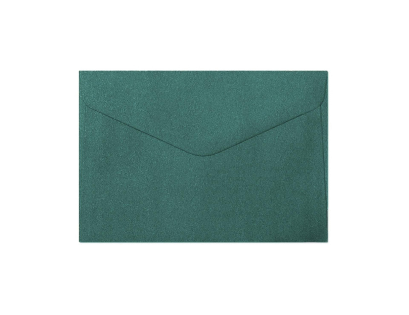Galeria Papieru Ozdobné obálky Pearl - C6, 150 g/m2, zelené, 10 ks