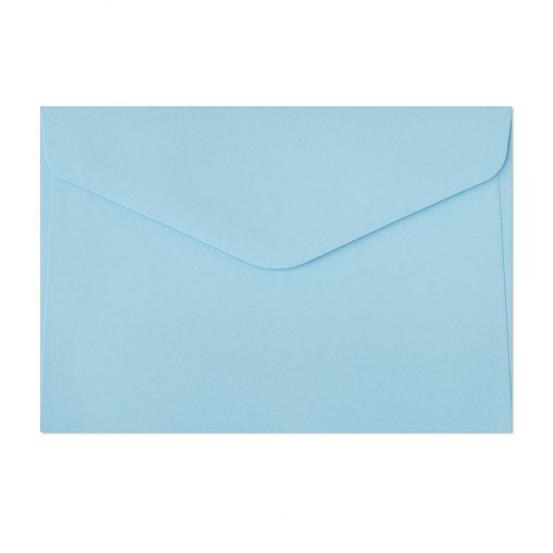 Galeria Papieru Ozdobné obálky hladké - C6, 130 g/m2, modré, 10 ks