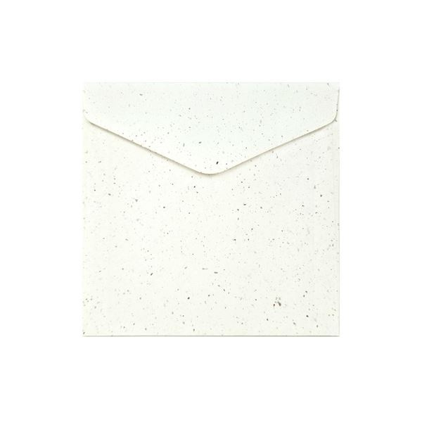 16x16cm obálky 10ks (120g/m2) terrazzo bílá