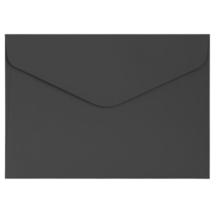 C6 obálky 10ks (120g/m2) hladké černé