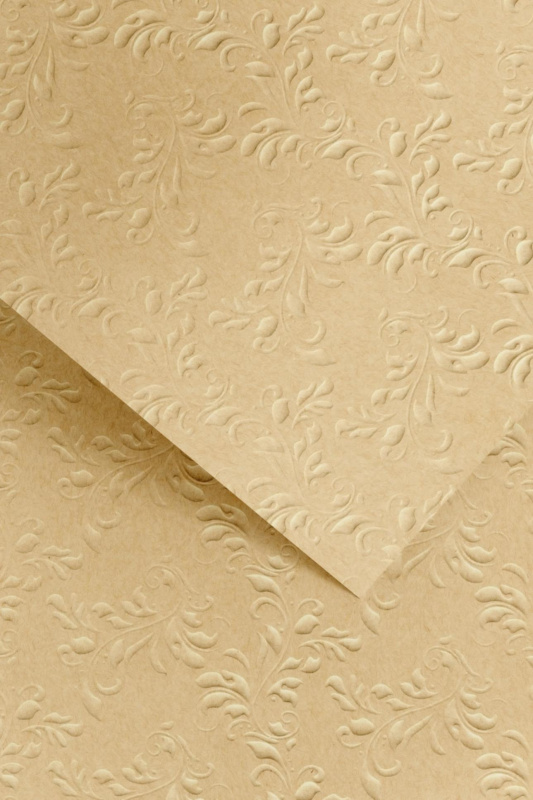 Galeria Papieru Ozdobný papír A4 Nature embosovaný - 220 g/m2, tmavě béžový, 20 listů